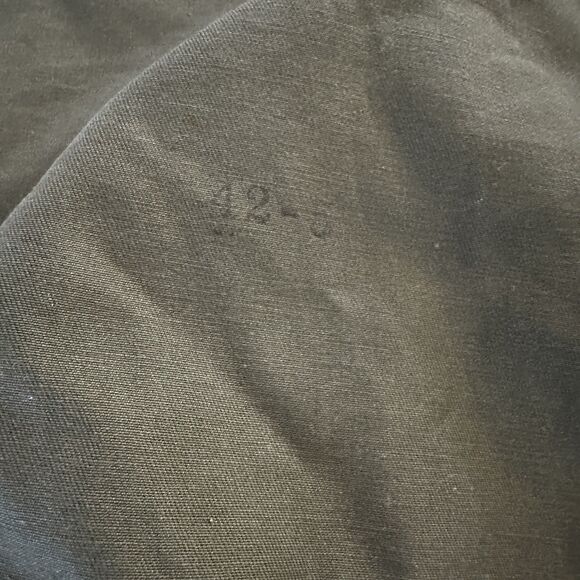 Vintage 50s 60s 10-X 10X Military Stencil Hunting Shooting Jacket Size 42 Small - Picture 8 of 10